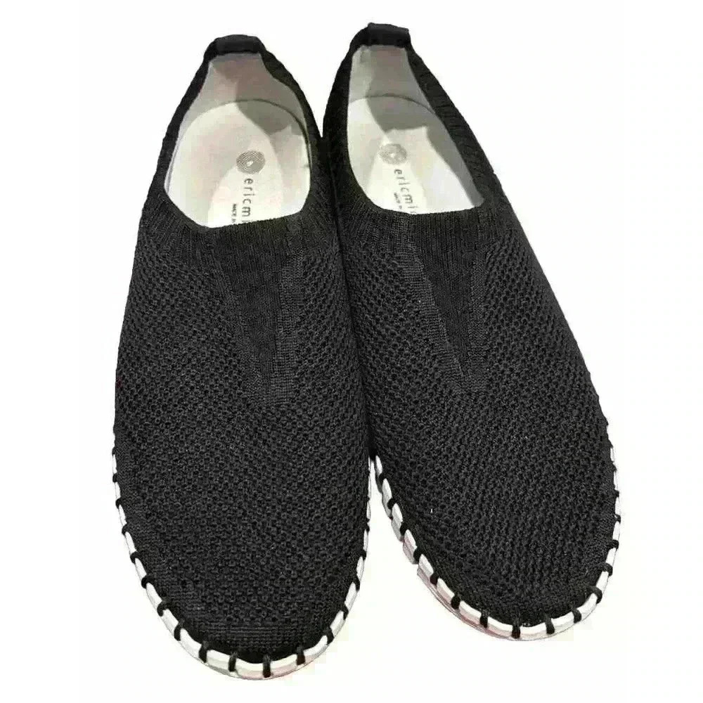 Eric Michael Women's Lucy Slip-On Stretchable Flat Shoes Size 37 | US Size 6.5